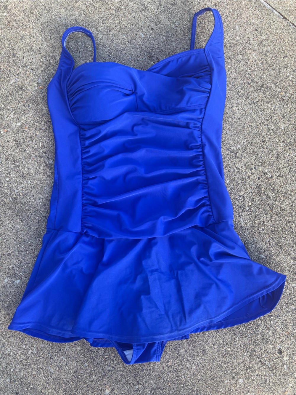 VENUS Bright One-Piece Swimsuit with Ruching - size 14